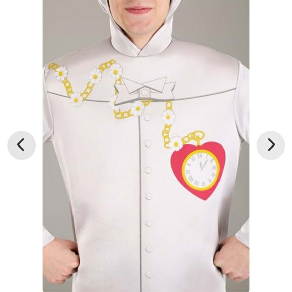 The Wizard Of Oz Tin Man Costume Halloween Mens Standard Size New Outfit - Picture 5 of 8